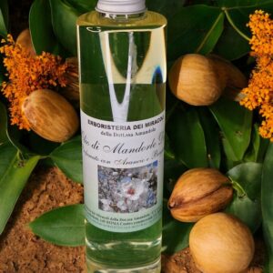 Olio di Mandorle Dolci – Profumato con Arancio e Bergamotto 250 ml